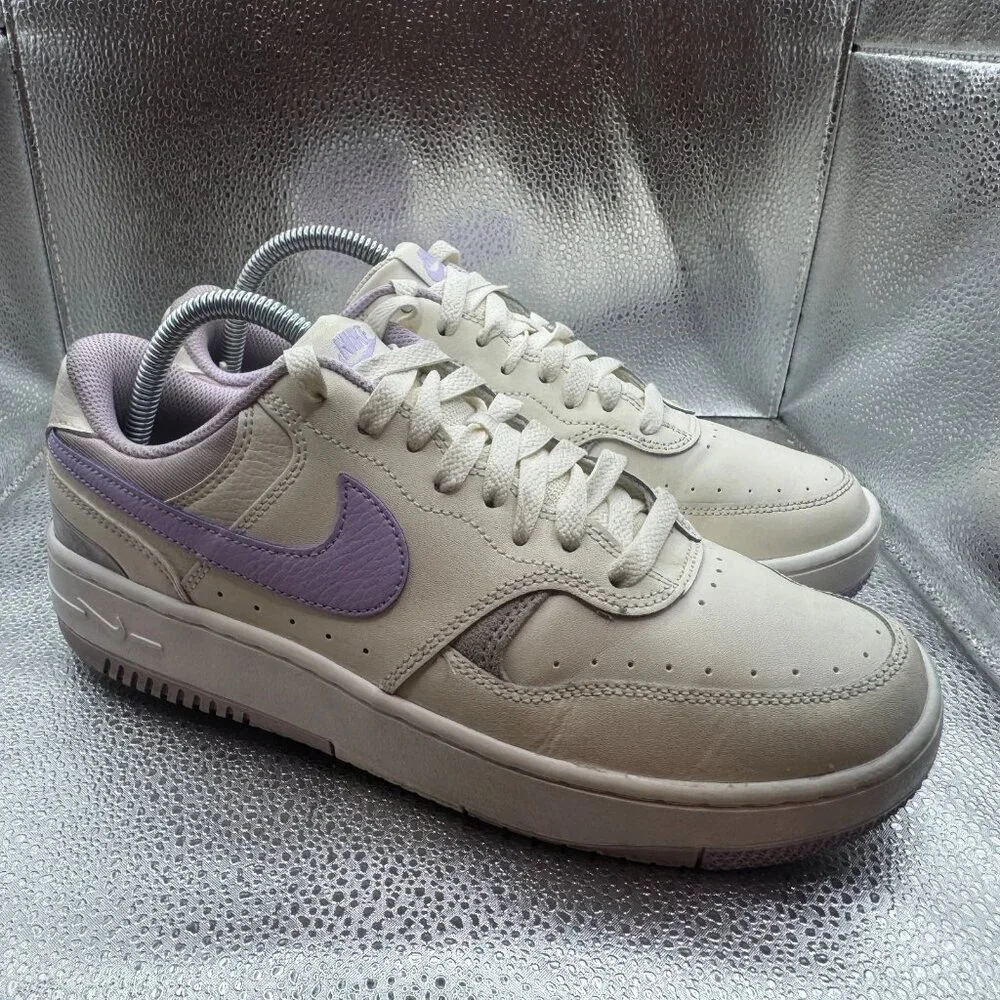 Size 9.5 Nike Gamma Force Womens Ivory Blue Athletic Sneakers Shoes DX9176-110‎
